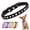 Black, variant on Kinyuki Rhinestone Small Dog Collars for Female Dogs, Pretty Bling Diamond Cat Collar Crystal Sparkly Glitter Jewel Puppy Collar for XXS Xs Small Medium Pet Girl Dogs Kitten, XSmall