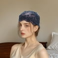 thumbnail image 5 of Unique Bargains 1 Pc Fashion Embroidery Wide Headwrap Blue, 5 of 5