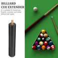 thumbnail image 5 of Pool Cue Extender Shaft Supply Snooker Aluminum Alloy Extension Stick Accessory Billiard Extending Black, 5 of 5