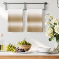 thumbnail image 3 of Brown Ombre Kitchen Towels Set of 4, Modern Gradient Abstract Aesthetics Art Absorbent Dish Towels for Kitchen, Microfiber Hand Towel, Quick Drying Tea Towel for Cleaning Decorative Dishcloths, 3 of 7