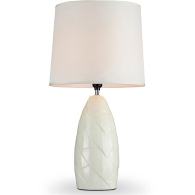 Ore Furniture K4501 25 in. Amala Ivory Ceramic Table Lamp Walmart Canada