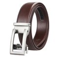 thumbnail image 1 of Men's genuine leather ratchet dress belt with automatic buckle included, 1 of 2