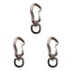 thumbnail image 4 of Greeniant Escalada en roca Montañismo Mosquetón Viajar Hamaca giratoria Ganchos Clips de hebilla a presión portátiles Equipo al aire libre Gris Type1 NO1 Greeniant CBP294723, 4 of 6