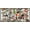 BLACK, variant on wall26 Framed Canvas Print Wall Art Set Herbs, Vegetables &amp; Seasonings on Wood Food Cultural Photography Realism Rustic Landscape Colorful Ultra for Living Room, Bedroom, Office - 24"x36&quo