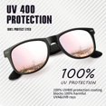 thumbnail image 3 of Gafas de sol de conducción polarizadas 100% de alta protección para hombres y mujeres Gafas de sol clásicas de protección UV400 para ciclismo Golf Pesca Correr Vela JFHHH pequeña, 3 of 5