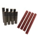 thumbnail image 1 of 200 unidades / de cápsulas retráctiles con lengüeta de lágrima, 100 unidades, adecuadas para botellas , acabado burdeos satinado, Soledad Cápsulas de botella de vino retráctil, 1 of 6