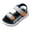 Blue, variant on Ymyiu Toddler Sandals Boys Toddler Buckle Sandals Open Toe Water Sandal with Adjustable Back Strap for Boys Girls Size 9.5(Grey, Toddler 9.5)