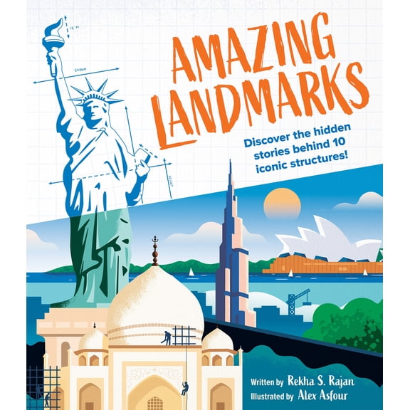 Pre-Owned Amazing Landmarks: Discover the Hidden Stories Behind 10 Iconic Structures! (Hardcover) 1338652494 9781338652499