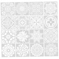 thumbnail image 1 of Plantilla de pintura de roca: menos de 3 años deben usar este producto bajo la supervisión de los padres. Juego de 48 plantillas de dibujo de emparejamiento aleatorio: obtendrás plantillas d, 1 of 5