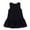 Black, variant on Linen Ruffle Dresses Toddler Girls Sleeveless Aline Tank Dress Lightweight Casual Going Out Outfits Khaki, Size 5 Y