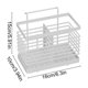 thumbnail image 3 of Escurridor de Utensilios de Cocina de Pared: Organizador de Cubiertos de Doble Compartimento con Bandeja Extraíble para Palillos, Cucharas, Tenedores y Espátulas., 3 of 6