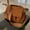 Brown, variant on Winter Fashion Luxury Shoulder Bags For Women Retro Pu Leather Flap Crossbody Bag Lady Messenger Handbag Clutch Purse