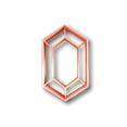 thumbnail image 1 of Diamond Stone Cookie Cutter (5 inches)- Fast Shipping - Sharp Edges - Exceptional Quality, 1 of 5