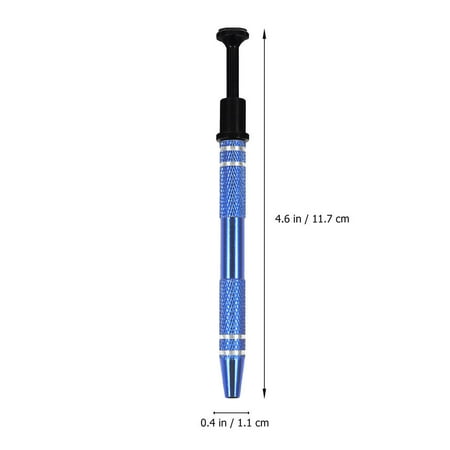 

3pcs IC Extraction Tools Chip Clips Electronic Component Grabbers (Blue)