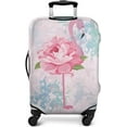 thumbnail image 2 of Travel Luggage Cover Suitcase Protector Fits 18-32 Inch Luggage Wheel Covers Patterned Travel Related Items Flower Luggage Protector Elastic Luggage Anti-scratch Suitcase Cover M, 2 of 6