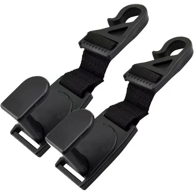 2 uds ganchos para coche ganchos para respaldo de asiento de coche ganchos para reposacabezas de coche ganchos multifuncionales para coche suministros para coche ganchos interiores para coch