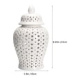 thumbnail image 5 of Modern Ceramic Ginger Garlic Storage Jar and Flower Vase, 5 of 11