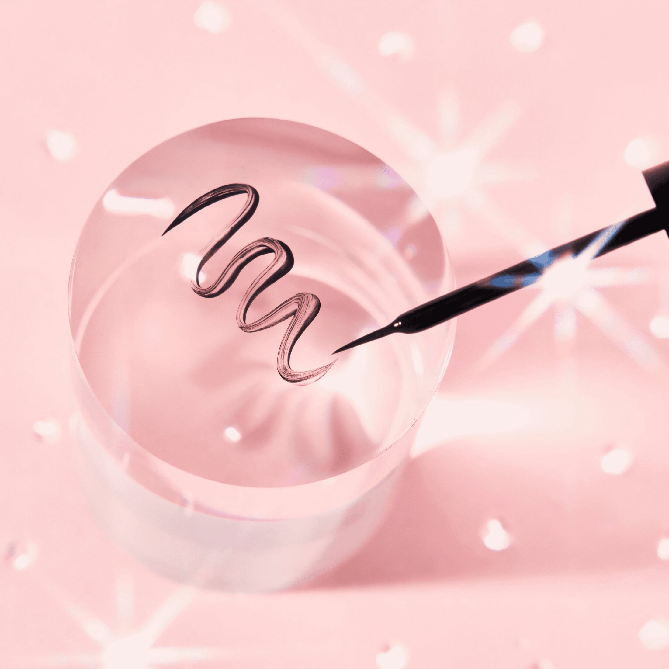 essence Lash Princess Liquid Eye Liner, Brush-Tip, Black Waterproof