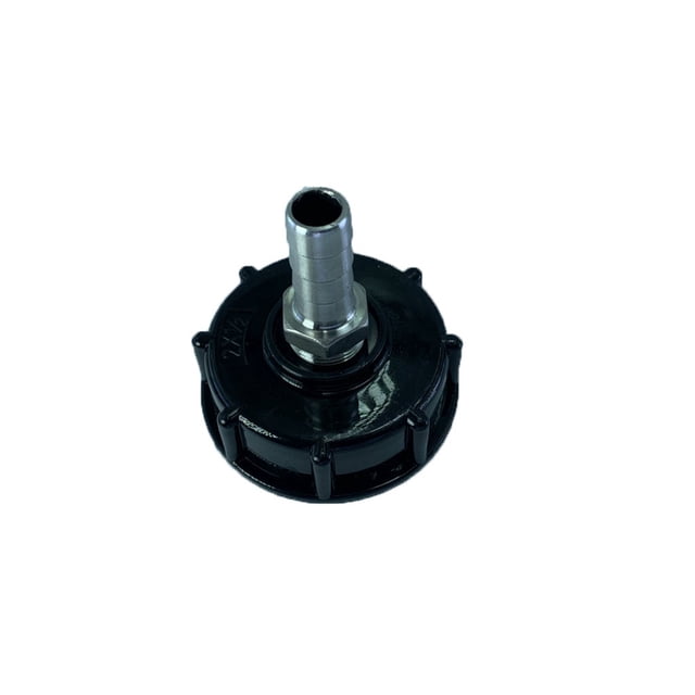 Contenedor de IBC 60 mm Entrada de 15 mm Adaptadores de válvulas de agua portátil Conector de manguera del jardín del jardín Accesorio accesorio de reemplazo Guardurnaity TO001154-00