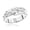 White, variant on Unique Mens 14k Solitaire Set 1.5 Ctw Natural Diamond Ring For Him (White Gold Size 5.5)