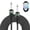 Black, variant on EASTROCK Guitar Cable 10ft, 1/4" TS Instrument Cable with Anti-Kink Design, Dual Straight Connectors for Electric Guitar, Bass, Keyboard, Amp (Black)