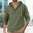 thumbnail image 2 of VJATTWR Men's Big & Tall Long Sleeve Shirt, Comfortable Relaxed Fit, Thermal Style Xl, 2 of 9