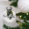 thumbnail image 4 of 12Pcs/Box 6cm Christmas Clear Plastic Ornaments Balls Christmas Fillable Tree Ornaments Plastic Christmas Hanging Ornaments Pendant Ball for Christmas Home Holiday Wedding Party Decor, 4 of 7