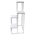 thumbnail image 2 of Miniature Plant Stand, Display Rack Dolluse Balcony Decoration Flower Pot Rack White, 2 of 8