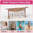 thumbnail image 5 of Waterproof Clear Beach Bag with Zipper, Summer Beach Pouch & Makeup Bag, Unisex Storage Pouch for Travel, Pool, Sunscreen, Vacation, 5 of 7