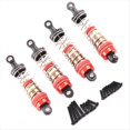 thumbnail image 3 of 1 Juego de Amortiguadores Metálicos para Coche RC para SCY 1/16 H16H 14301,14210 1/16 1/12 1/14 Accesorios de Piezas de Mejora 75 mm 81 mm D, 3 of 5
