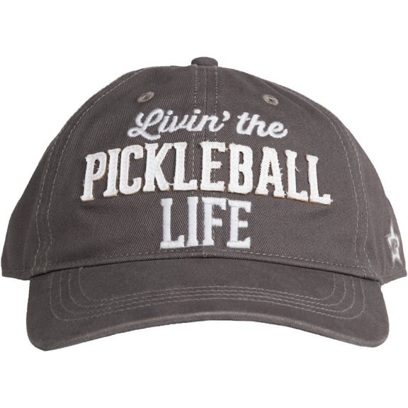 Pickleball Life - Dark Gray Adjustable Hat