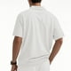 thumbnail image 4 of pstuiky camisetas de hombre, Camisa informal de manga corta con botones sueltos y elástica para hombre, estilo veraniego camisetas de hombre l, 4 of 9