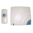 thumbnail image 2 of Battery Operated 1.38 in. x 0.75 in. x 3.5 in. Wireless Doorbell - Bone, 2 of 9