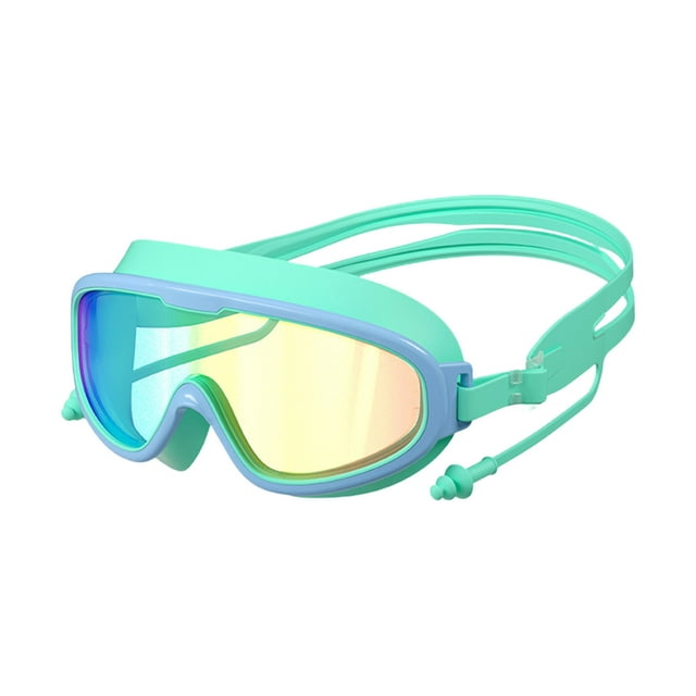 A Pair Of Professional Diving Glasses, Rainproof High-definition Large Frame Children's Swimming Goggles For Boys And Girls Technical Diving Glasses Swimming Equipment