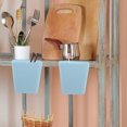 thumbnail image 4 of RENACLIPY 5Pcs Hanging Cup Holder Plastic Small Box for Rolling Cart and Home Storage, 4 of 8