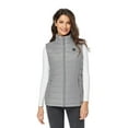 thumbnail image 2 of ORORO Heated Vest for Women with Battery, Battery Powered Heating Vest for Hiking Skiing Camping (Sharkskin Gray, S), 2 of 10