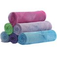 thumbnail image 1 of Pack Of 10 Cooling Towels, Microfibre Cooling Towels , Premium Cooling Towel For Summer,As A Cooling Sports Towel For Gyms, Jogging, 1 of 5