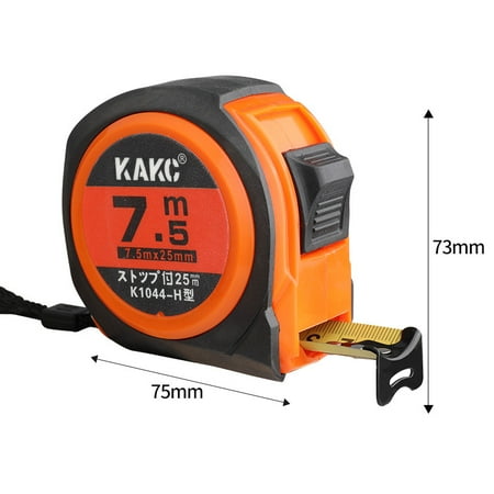 

3m/5m/7.5m/10m Tape Measure Easy Read Measuring Tape Retractable With Lock Ft/Metric