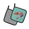 thumbnail image 2 of Carolines Treasures 8464PTHD Shrmip Pair of Pot Holders , 7.5HX7.5W, multicolor, 2 of 2