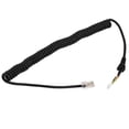 thumbnail image 3 of Car Hand Speaker Microphone Replacement Mic Cables Cord Wire For YAESU MH-48A6 For Car Radio Talkie Walkie Telephone Spring Line, 3 of 7