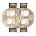 thumbnail image 1 of Clear Plastic Tablecloth Protector Heavy Duty Vinyl Table Cover Oil Proof Wipeable for Indoor Outdoor Dining Table Use(x Square), 1 of 6