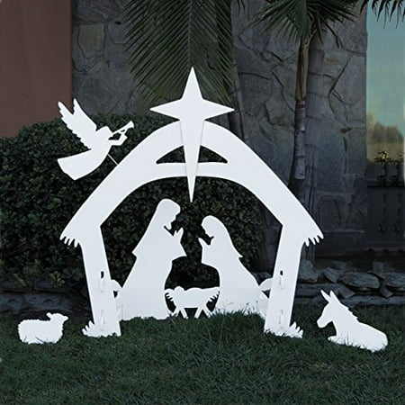 giant outdoor nativity scene large christmas yard nativity christmas decorations for the outside