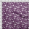 thumbnail image 3 of oneOone Cotton Poplin Wine Fabric Florals Craft Projects Decor Fabric Printed By The Yard 56 Inch Wide, 3 of 4