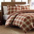 thumbnail image 1 of Eddie Bauer Ensemble Housse de Couette à Carreaux, Full/Queen, Rouge, 1 of 2