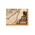 thumbnail image 2 of Historic Map - Monmouthshire Wales Great Britain - Blaeu 1645 - Vintage Wall Art, 2 of 4
