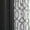 Black, variant on Mainstays Kingswood Solid and Printed Sheer Grommet Window Curtains Panel Set, 4 Piece, Black, 27.5" W x 84" L