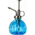 thumbnail image 1 of Vintage Pumpkin Watering Can Lianshi Watering Glass Watering Pot Spritzer with Bronze Plastic Top Pump One Hand Watering CanSprayer 250ml (Blue), 1 of 4