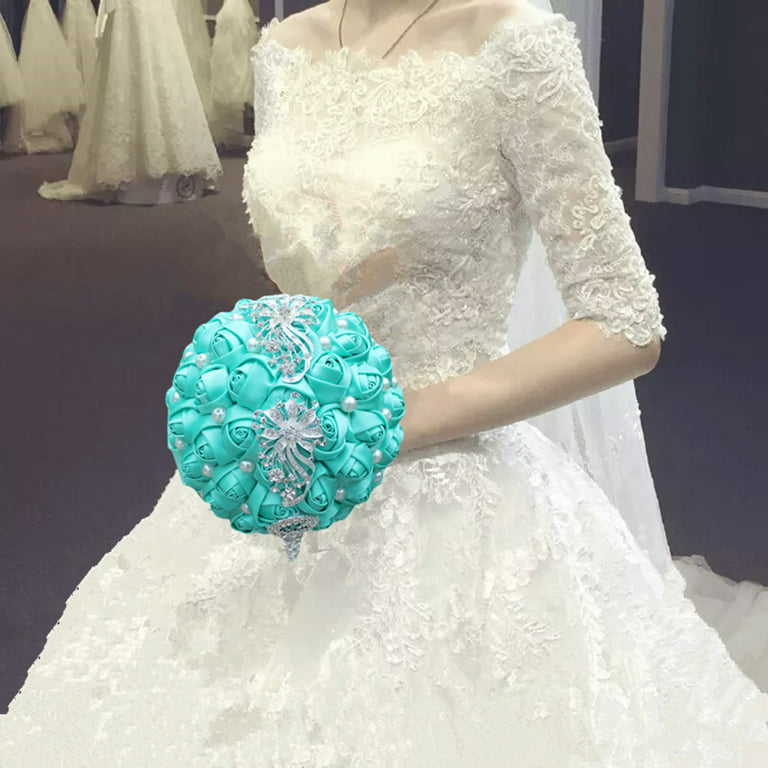 Yesbay Flower DIY Decoration Bouquet Foam Holder Handle ,Bridal Wedding  Party Supply 