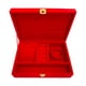thumbnail image 4 of Caja de regalo Yuyangstore organizador de joyas terciopelo rojo joyero, 4 of 8