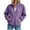 07# Purple, variant on Corduroy Half Zip Sweatshirt for Womens Mock Neck Long Sleeve Sweater Pullover cozy ribbed raglan kangaroo pocket plus size petite casual fall winter fashion Purple 2XL